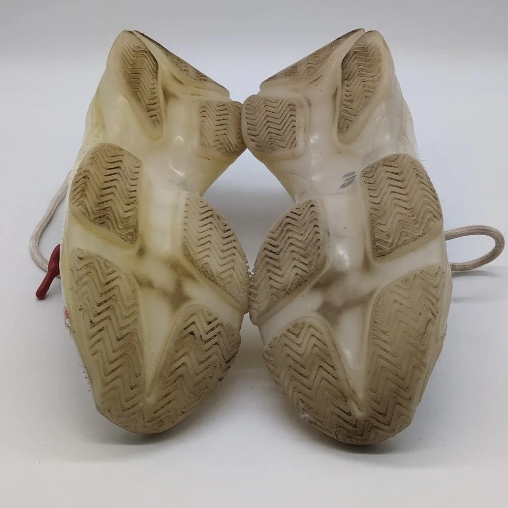 Steve Madden Sneakers Womens‎ Measure White 8 Fitness Running Shoes Side Zip